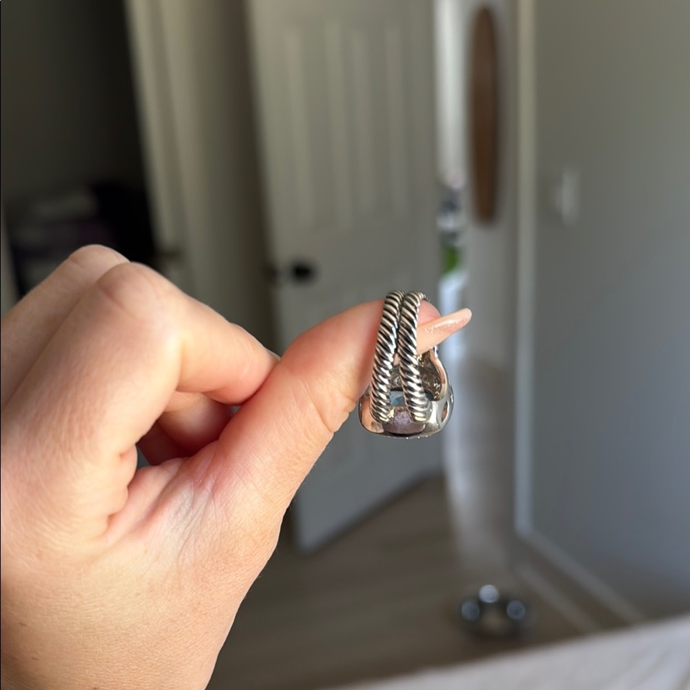 Silver Statement Ring - image 7